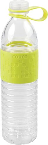 Wilton Copco Hydra Reusable Tritan Water Bottle with Spill Resistant Lid and Non-Slip Sleeve, 20-Ounce, Blue in Saudi Arabia