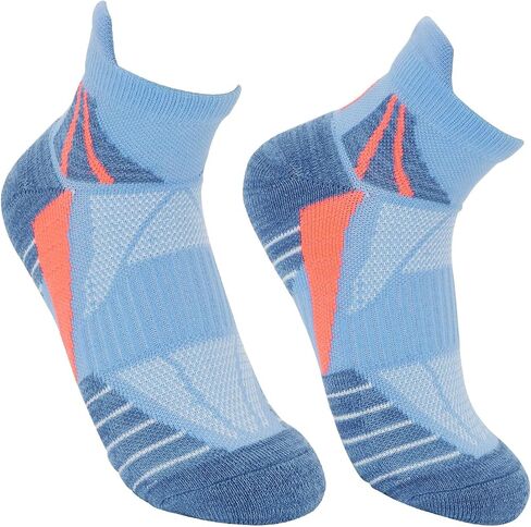Dohia Womens Ankle Socks Athletic Cushioned Anti-blister Low Cut Comfort Breathable Performance Athletic Socks D3-NSDW in Kuwait