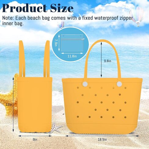 X-Large Beach Rubber Bag Waterproof Washable Handbag Durable Modern Travel Tote Bag Sports Beach Groceries Pool Travel (Lake Green1) in Saudi Arabia