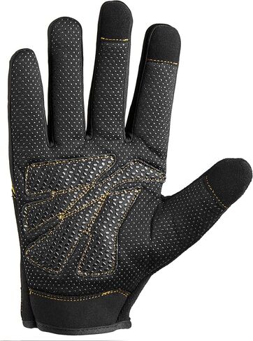 قفازات رفع الأثقال للرجال من السلسلة 4 بأصابع كاملة ومزدوجة الخياطة، حماية مبطنة لراحة اليد قابلة للتنفس ومضادة للانزلاق، شريط فيلكرو من الدرجة العسكرية، مع إمكانية شاشة اللمس in Kuwait