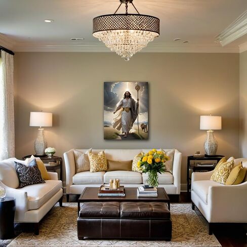 Eagle Canvas Wall Art Flying Bald Eagle Pictures Bird Wildlife Poster Aesthetic Vintage Prints Painting for Living Room Bedroom Home Decorations, Framed, 16 x 24In in Saudi Arabia