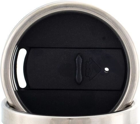 Elanze Designs Merry Christmas Red Truck Holiday كوب سفر من الفولاذ المقاوم للصدأ سعة 16 أونصة مع غطاء in Kuwait