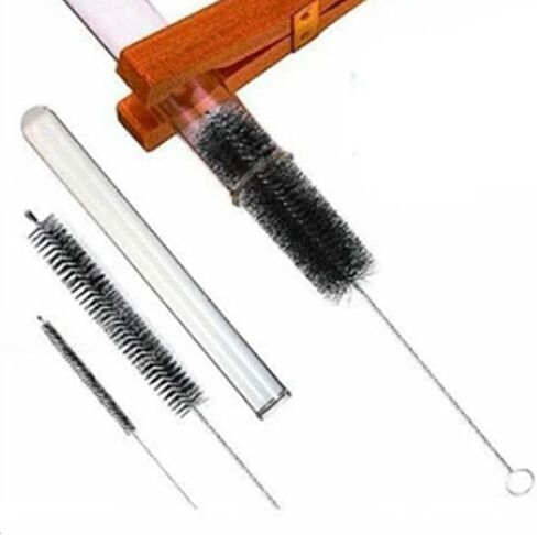 Leadigol 20PCS Long Nylon Cleaning Bottle Brush,Tube Brush Wire Scrub Set,Drinking Straw Cleaning Brush Nylon Pipe Tube Cleaner,Reusable Cleaner for Narrow Neck Bottles Cups with Hook in Saudi Arabia