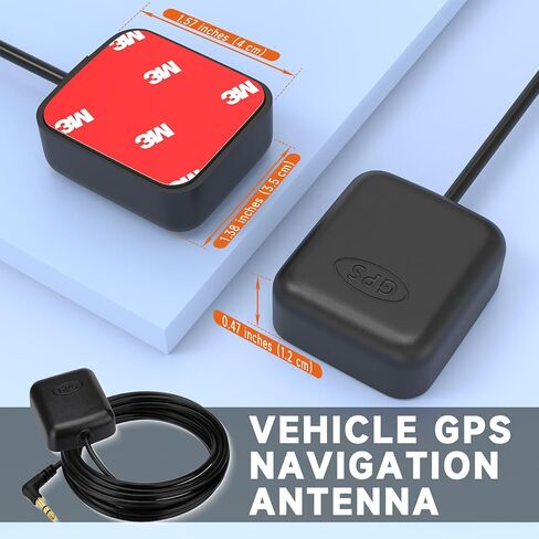 GODPEE Active GPS Navigation Antenna MCX Male GPS Waterproof Antennae for GPS Receiver Modem Handheld Portable Garmin GPSMAP 72 76 60 60C 60CS 60Cx 60CSx Lowrance in Kuwait
