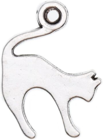 VIDRIO Pack of 80 Microphone Charms Pendants Silver Craft Supplies for Jewelry Making Tibetan Accessories for Bracelets Necklace DIY in Saudi Arabia