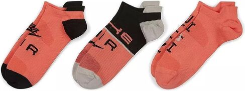 Nike Air Women's Everyday Plus Lightweight Training No Show Socks 3 Pack (White(DA4226-903)/Multi, Medium) in Saudi Arabia