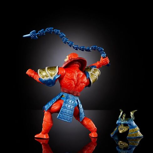 Masters of the Universe Origins Turtles of Grayskull Shredder Action Figure Toy, 16 Articulations, TMNT & Motu Crossover Villain in Saudi Arabia