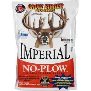 Whitetail Institute No-Plow Deer Food Plot Seed - Hardy, Fast-Growing Blend of Annuals for Areas Difficult to Access with Farming Equipment - Highly Nutritious and Attractive to Deer