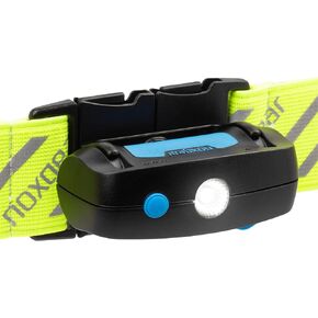 noxgear Tracer Chest Lamp - 500 Lumens, Rechargeable (USB-C), Weatherproof LED Light for Running, Walking and Hiking - Bright Flood Beam - Comfortable - Dual-Modes