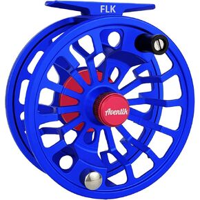 Aventik FLK CNC Large Arbor Fly Reel | Fits 3/4/5/6/7/8/9wt lines; Large arbor design; T6061 aluminum build; Composite disc drag with one-way bearing in Saudi Arabia