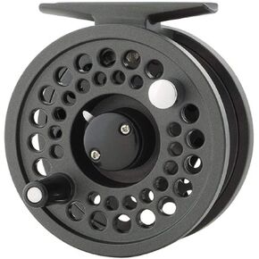 Daiwa Lochmor-A Single Action Fly Reel, 5.1-Pound, Black