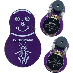 CricketPrank - Cricket Noise Maker Prank (3 PCS), Beeping Several Months, Hidden Prank Noise Maker for Adults