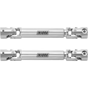 INJORA Stainless Steel Drive Shaft - D-Shaped Hole Driveshaft for FMS FCX18 Upgrade 1/18 RC Crawler