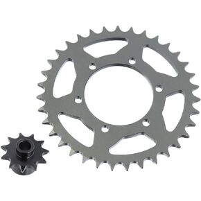 RCBOYZ 7075 الألومنيوم محور سلسلة ضرس 35T مع الكروم الصلب الجبهة سلسلة ضرس 11T مجموعة لLosi Pro Moto MX 1/4 Losi RC دراجة نارية ترقيات in Kuwait