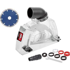 Aidelife Cutting Dust Shroud for Angle Grinders 4.5"/5" + Diamond Saw Blade 5"