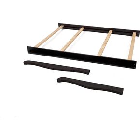 Full Size Conversion Kit Bed Rails for Sorelle Crib & Changer Combos (Cherry, Tuscany Crib & Changer - Model #1050)