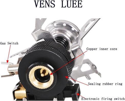 موقد صغير خارجي مسطح بعلبة غاز موقد الظباء للتخييم خاص محمول آلي نار موقد بأربعة زوايا in Kuwait
