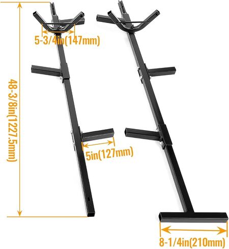 HECASA 20 ft Climbing Sticks for Hunting, Treestand Clinbing Sticks Ladder for Tree Stands & Deer Stand Double Step Steel Black in Saudi Arabia