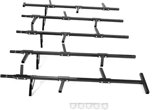 HECASA 20 ft Climbing Sticks for Hunting, Treestand Clinbing Sticks Ladder for Tree Stands & Deer Stand Double Step Steel Black in Saudi Arabia