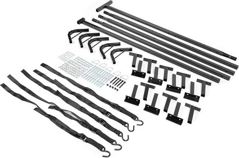 HECASA 20 ft Climbing Sticks for Hunting, Treestand Clinbing Sticks Ladder for Tree Stands & Deer Stand Double Step Steel Black in Saudi Arabia