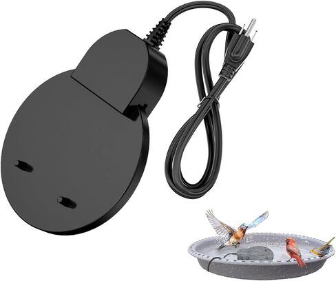 2024 New 250W De-icer Submergible Bird Bath Heater Aluminum Cast for Livestock Poultry Horses, Cows, Birds, Wildlife Drinking Indoor Outdoors in Winter Birdbath Water Heater in Saudi Arabia