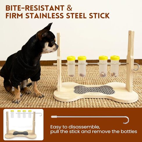 PEJOYT Dog Puzzle Toy - Dog Leak Feeder Toy, Dog Enrichment Toy, Interactive Food Dispensing Slow Feeder for Owners and Dogs in Kuwait