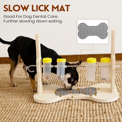 PEJOYT Dog Puzzle Toy - Dog Leak Feeder Toy, Dog Enrichment Toy, Interactive Food Dispensing Slow Feeder for Owners and Dogs in Kuwait