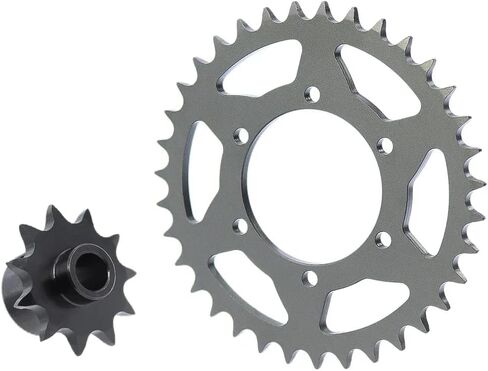 RCBOYZ 7075 الألومنيوم محور سلسلة ضرس 35T مع الكروم الصلب الجبهة سلسلة ضرس 11T مجموعة لLosi Pro Moto MX 1/4 Losi RC دراجة نارية ترقيات in Kuwait