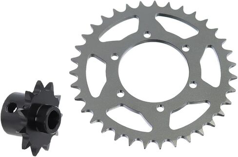 RCBOYZ 7075 الألومنيوم محور سلسلة ضرس 35T مع الكروم الصلب الجبهة سلسلة ضرس 11T مجموعة لLosi Pro Moto MX 1/4 Losi RC دراجة نارية ترقيات in Kuwait