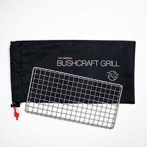 شركة Expedition Research LLC شواية Bushcraft الأصلية - شبكة ملحومة من الفولاذ المقاوم للصدأ عالية القوة (تصنيف نار المخيم)، الولايات المتحدة الأمريكية in Kuwait