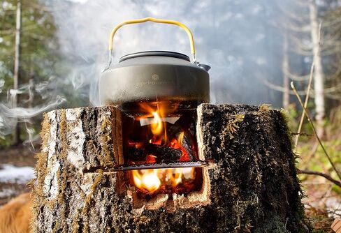 شركة Expedition Research LLC شواية Bushcraft الأصلية - شبكة ملحومة من الفولاذ المقاوم للصدأ عالية القوة (تصنيف نار المخيم)، الولايات المتحدة الأمريكية in Kuwait