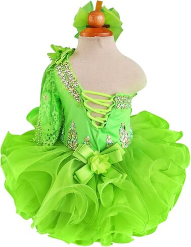 فستان مسابقة ملكة جمال البنات الصغار مصنوع يدويًا فستان الأميرة للفتيات الصغيرات in Kuwait