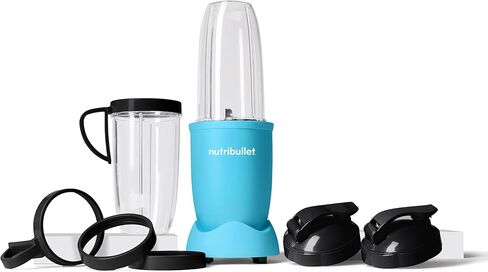 خلاط طعام نوتري بوليت NB9-1301AMG Pro 13 قطعة بلون أخضر نعناعي مطفي، 900 واط in Kuwait