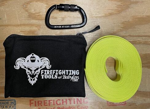 طقم حزام وحلقة تسلق لرجال الإطفاء - صنع في الولايات المتحدة الأمريكية in Kuwait