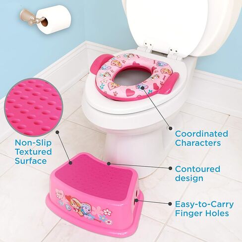 مجموعة جينسي باو باترول "سكاي إيفرست" المكونة من 4 قطع للتدريب على استخدام المرحاض، أخرى in Kuwait