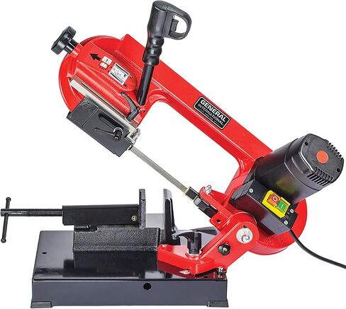 GENERAL INTERNATIONAL 4" Portable Metal Cutting Bandsaw - 5A Horizontal Band Saw with Compact Design & Adjustable Blade Guide - BS5202 in Kuwait