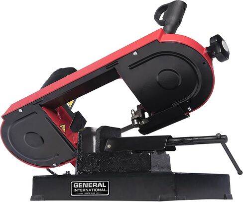 GENERAL INTERNATIONAL 4" Portable Metal Cutting Bandsaw - 5A Horizontal Band Saw with Compact Design & Adjustable Blade Guide - BS5202 in Kuwait
