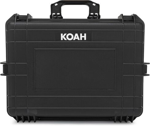 حافظة صلبة مقاومة للطقس من Koah مع إسفنج قابل للتخصيص (22 × 17 × 8 بوصة، عبوتان) (قطعتان) in Kuwait