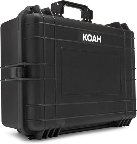 حافظة صلبة مقاومة للطقس من Koah مع إسفنج قابل للتخصيص (22 × 17 × 8 بوصة، عبوتان) (قطعتان) in Kuwait