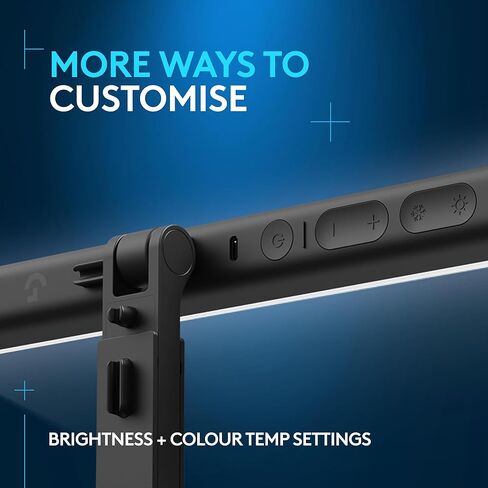 Logitech G Litra Beam LX Premium Dual-Sided RGB LED Streaming Key Light With TrueSoft, for Streaming, Broadcasting, LIGHTSYNC, Bluetooth, USB, PC/Mac – Graphite in Kuwait