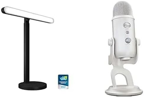 Logitech G Litra Beam LX Premium Dual-Sided RGB LED Streaming Key Light With TrueSoft, for Streaming, Broadcasting, LIGHTSYNC, Bluetooth, USB, PC/Mac – Graphite in Kuwait