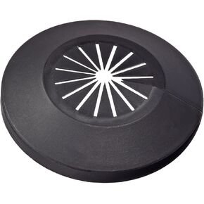 uxcell Pipe Cover Decoration, 90mm-100mm PP Plastic Escutcheon Water Pipe Drain Line Cover White 4pcs