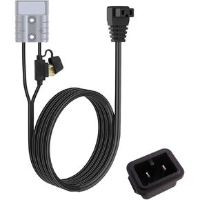 Anderson-Connector DC-Power-Cord-Cable 12V-Refrigerator Portable-Refrigerator: 12V Fridge Freezers RV Refrigerator Portable Freezer Electric Cooler with 50A Plug Mounting and Dust Cover
