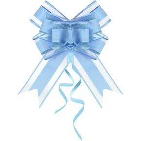 Lystaii 10 PCS Large Pull Bows Wrapping Ribbon Pull Bows Gift Bows for Birthday Presents Wedding Gift Baskets Presents Package Bow Decoration (Pink) in Kuwait