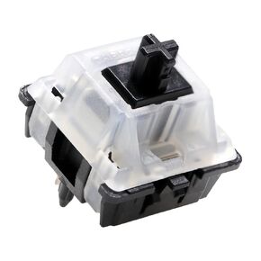 KPREPUBLIC Cherry MX RGB ERGO Clear Switch Tactile 5pin SMD RGB 40g 55g Switch for mechanical keyboard eogo Milky White Clear Factory Lubed(MX RGB Ergo Switch(Factory Lubed) x70)