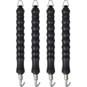Automatic Rebar Tie Wire Twister - 4 Pcs Rebar Tie Tool Wire Twister Pull Tie Wire Twister Concrete Metal Wire Twisting Fence Tool