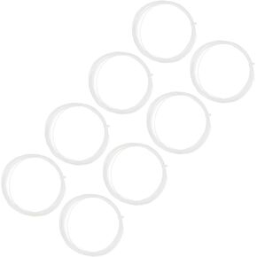 M METERXITY 8Pcs Badminton Racket String - High Flexibility Training Nylon Racquet String Line Badminton Repair Accessory for Badminton (10Mx0.75mm, Beige) in Kuwait