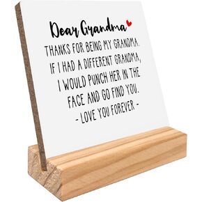 kunlisa Best Great Grandma Gifts, Great Grandma Gifts from Grandchildren, Christmas Birthday Mothers Day Gifts for Great Grandma, You Put the Great in Great Grandma Floral Wood Plaque Sign 1121KY-DZMH