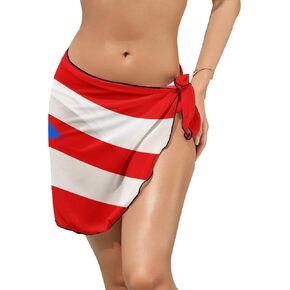 Women's Beach Sarongs Sheer Cover-Ups Bikini Wrap Cover Up Chiffon Beach Sarong for Pool Vacation Party
