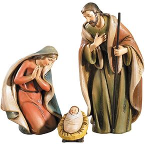 Nativity Figurine Set by Michael Adams, 9 Piece